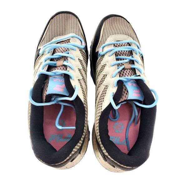 FILA 8 Women Sneakers Quadrix Activewear Colorful Athletic Trail Running Shoes - Picture 2 of 16